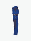 Dassy Boston Tweekleurige werkbroek met kniezakken - Korenblauw/Marineblauw Werkbroek Dassy