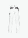 Dassy Boston Tweekleurige werkbroek met kniezakken - Wit/Cementgrijs Werkbroek Dassy
