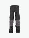 Dassy Boston Women Tweekleurige werkbroek met kniezakken voor dames - Zwart/Cementgrijs Werkbroek Dassy