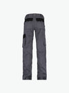 Dassy Boston Women Tweekleurige werkbroek met kniezakken voor dames - Cementgrijs/Zwart Werkbroek Dames Dassy
