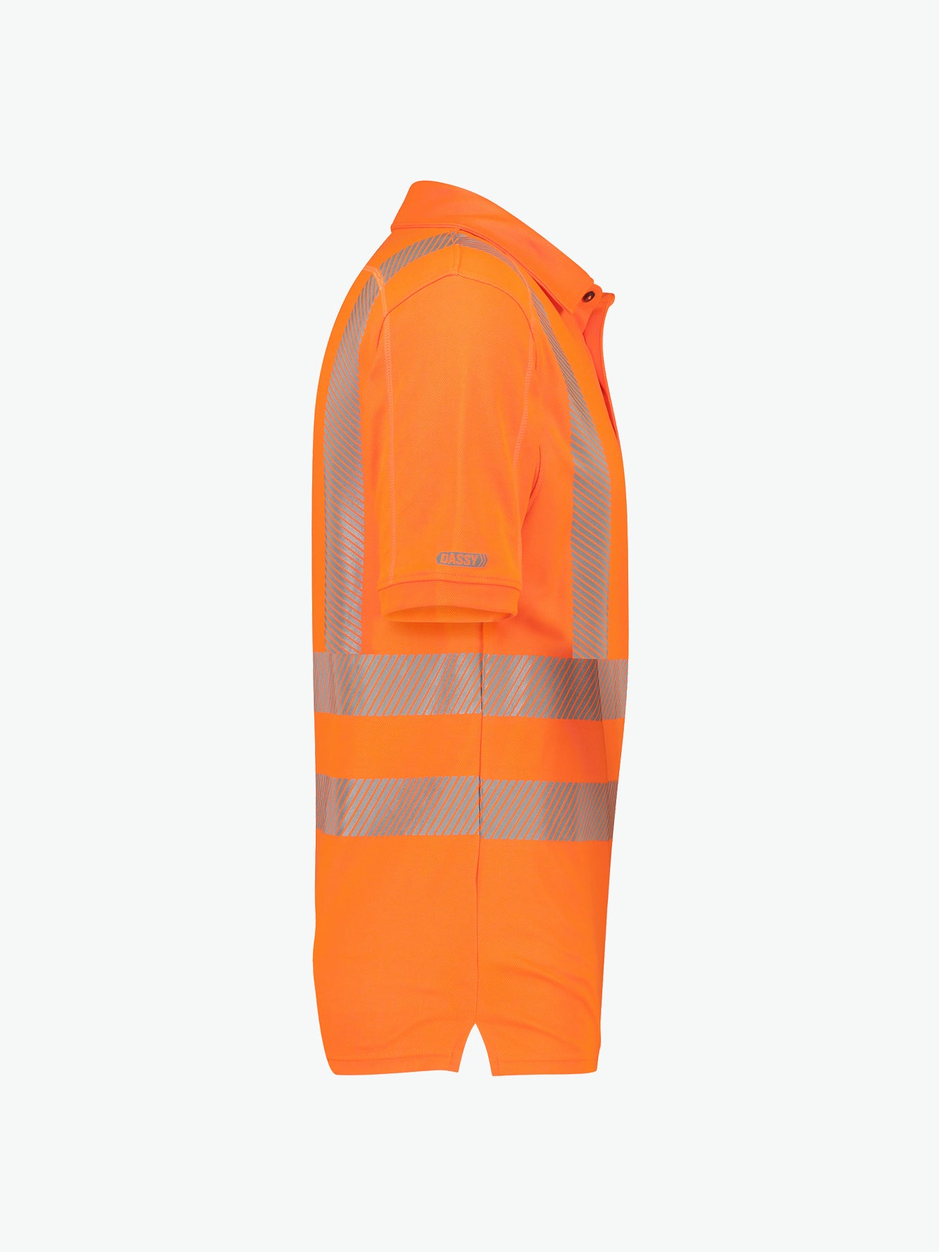 Dassy Brandon Hogezichtbaarheids-uv-polo - Fluo-Oranje Werkpolo HiVis Dassy