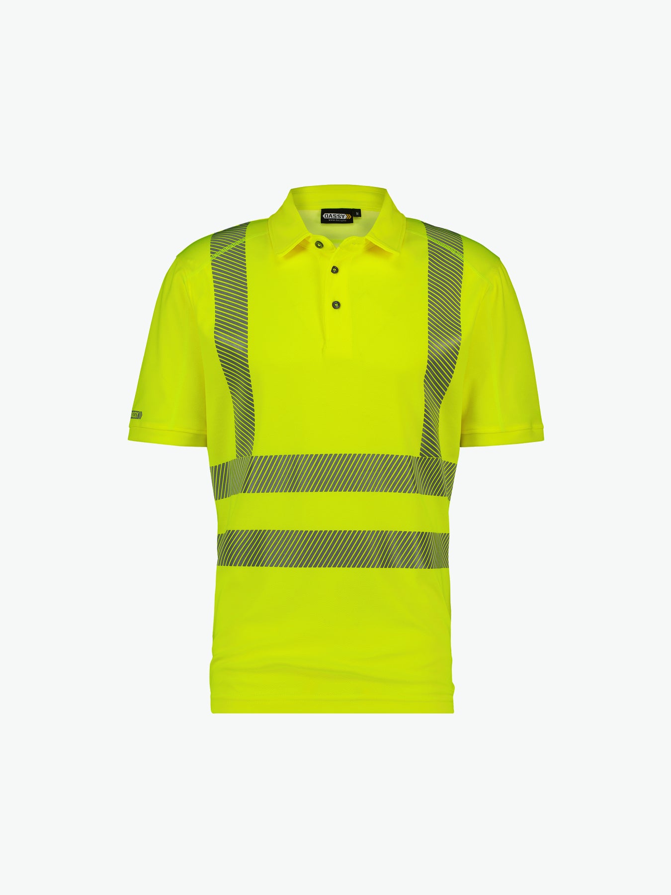 Dassy Brandon Hogezichtbaarheids-uv-polo - Fluogeel Werkpolo HiVis Dassy