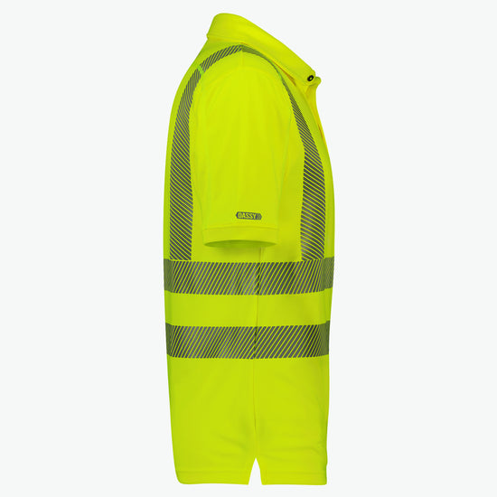 Dassy Brandon Hogezichtbaarheids-uv-polo - Fluogeel Werkpolo HiVis Dassy