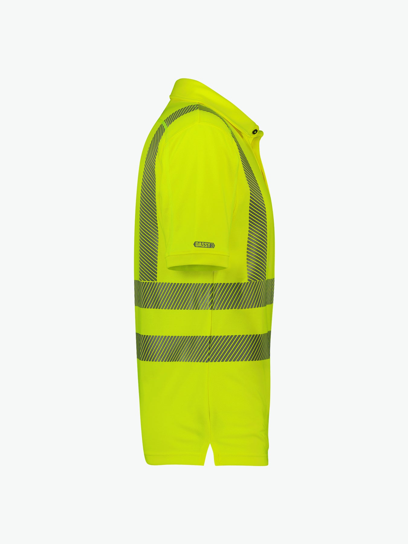 Dassy Brandon Hogezichtbaarheids-uv-polo - Fluogeel Werkpolo HiVis Dassy