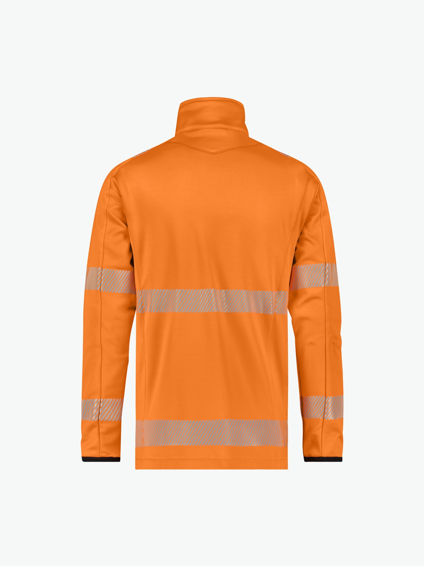Dassy Camden Hogezichtbaarheidsmidlayerjacket - Fluo-Oranje/Marineblauw Werkjas HiVis Dassy