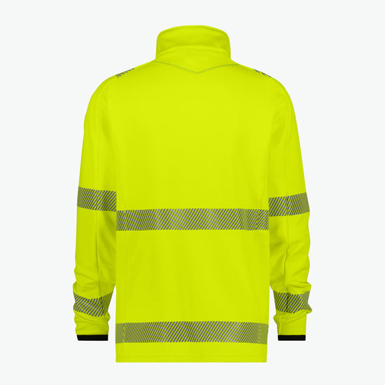 Dassy Camden Hogezichtbaarheidsmidlayerjacket - Fluogeel/Cementgrijs Werkjas HiVis Dassy