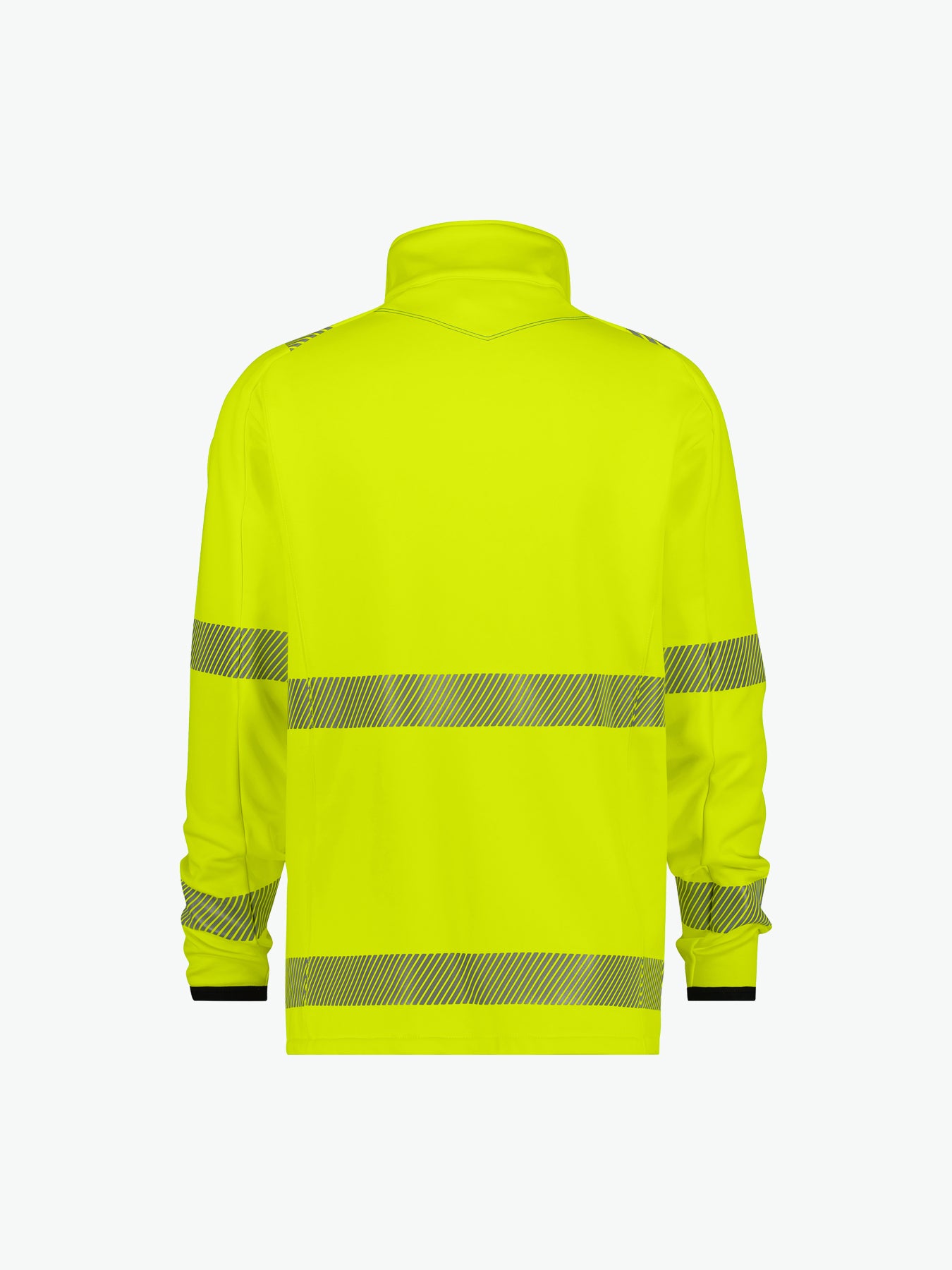 Dassy Camden Hogezichtbaarheidsmidlayerjacket - Fluogeel/Cementgrijs Werkjas HiVis Dassy