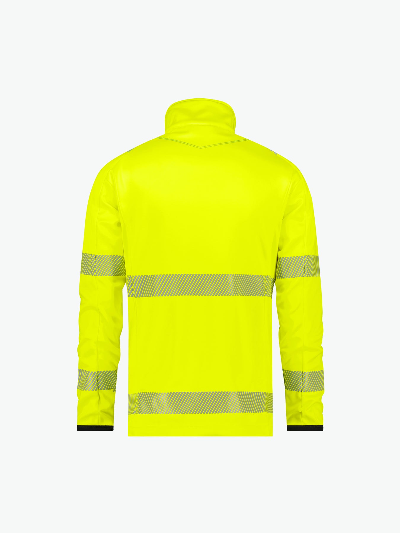 Dassy Camden Hogezichtbaarheidsmidlayerjacket - Fluogeel/Marineblauw Werkjas HiVis Dassy
