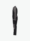 Dassy Cannes Tweekleurige overall met kniezakken - Zwart/Cementgrijs Werkbroek Dassy