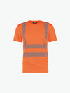 Dassy Carter Hogezichtbaarheids-uv-T-shirt - Fluo-Oranje Werkshirt HiVis Dassy