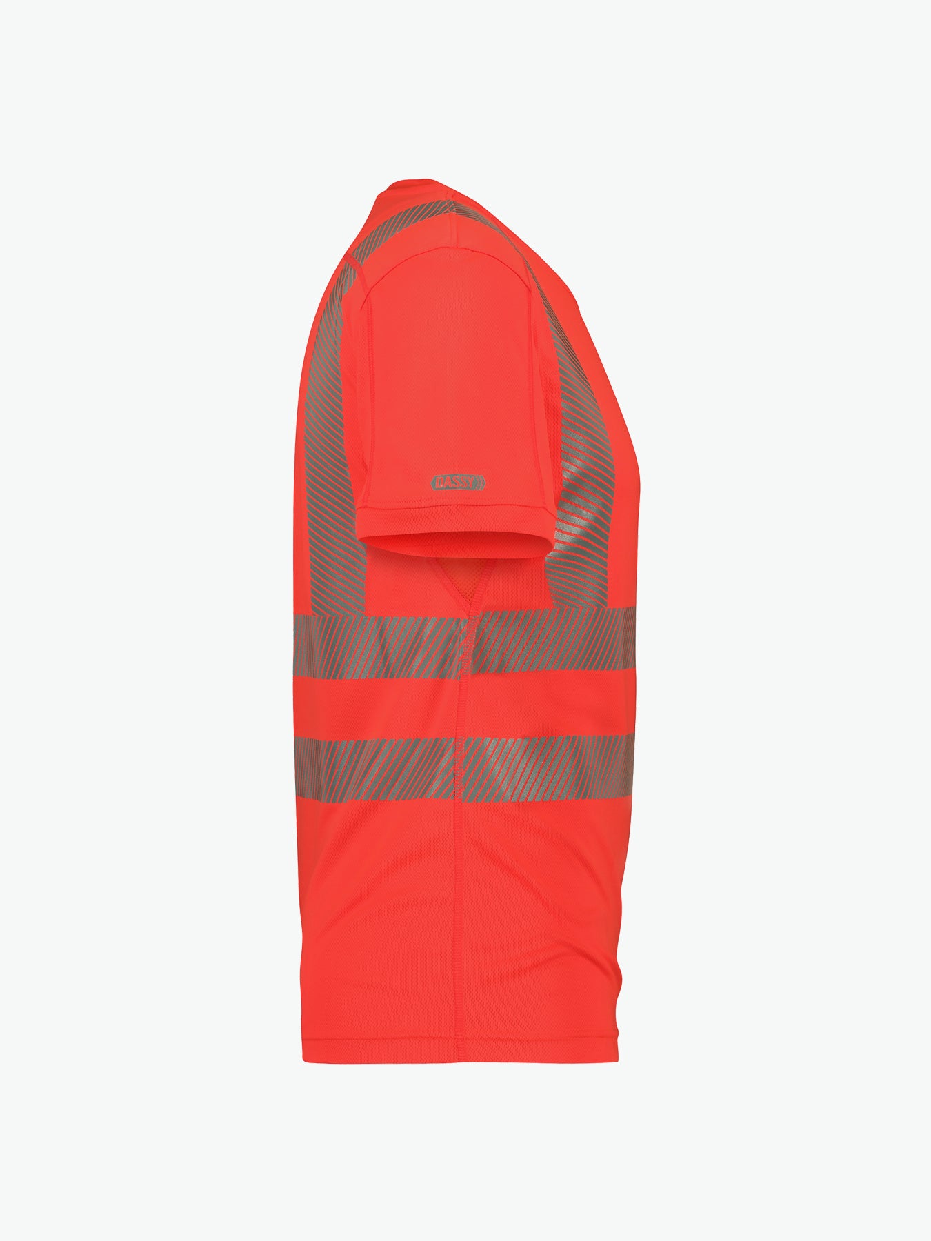 Dassy Carter Hogezichtbaarheids-uv-T-shirt - Fluorood Werkshirt HiVis Dassy