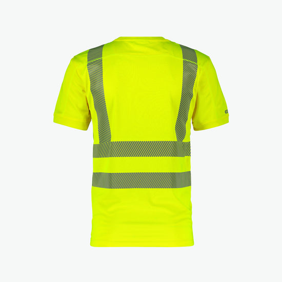 Dassy Carter Hogezichtbaarheids-uv-T-shirt - Fluogeel Werkshirt HiVis Dassy
