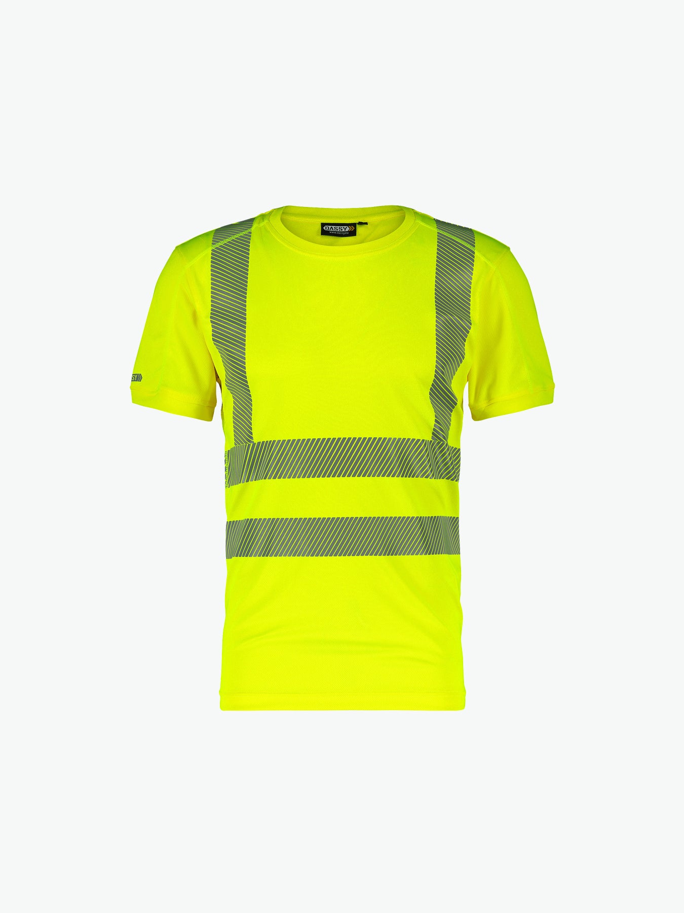Dassy Carter Hogezichtbaarheids-uv-T-shirt - Fluogeel Werkshirt HiVis Dassy