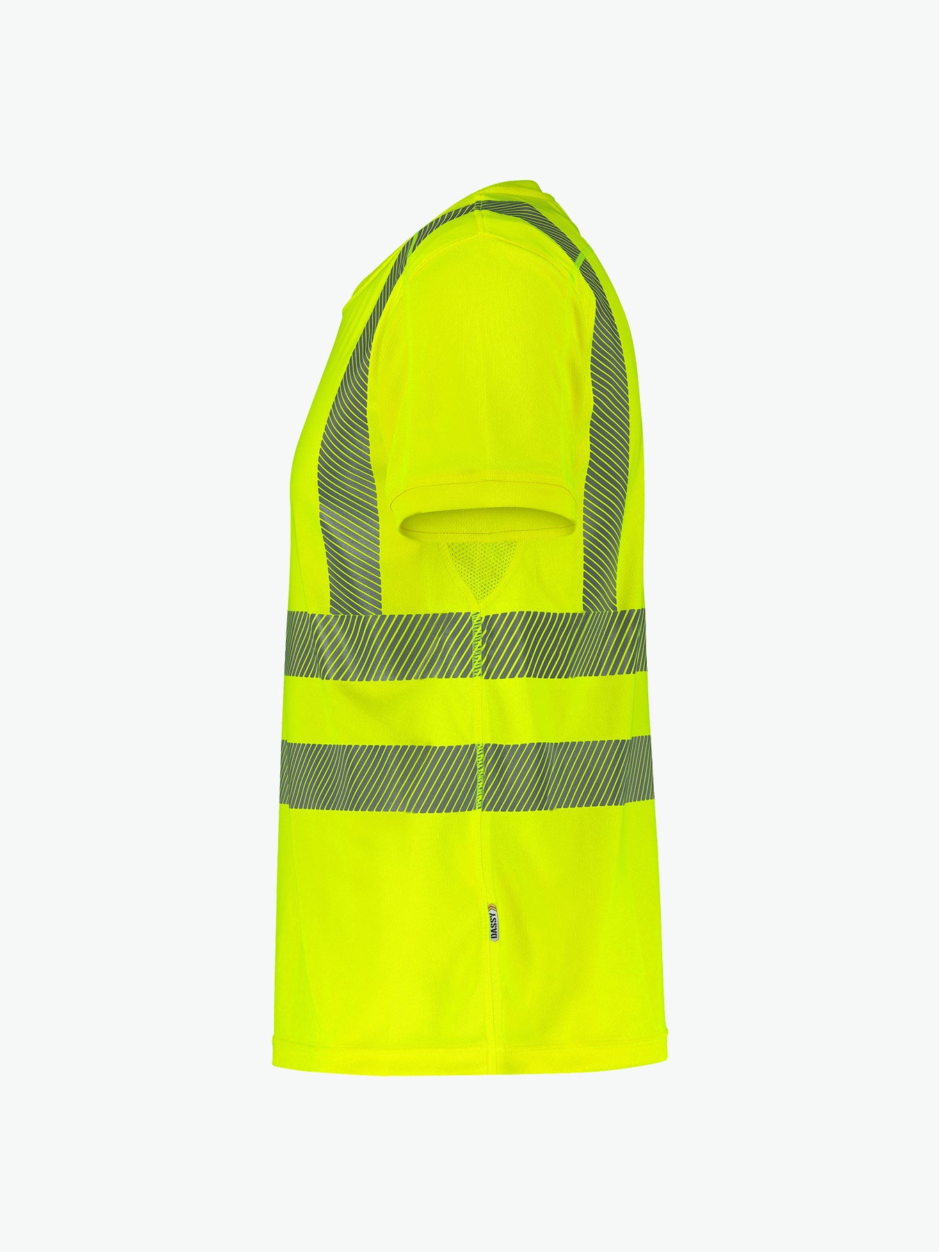 Dassy Carter Hogezichtbaarheids-uv-T-shirt - Fluogeel Werkshirt HiVis Dassy