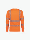 Dassy Carterville Hogezichtbaarheids-uv-T-shirt met lange mouwen - Fluo-Oranje Werkshirt HiVis Dassy