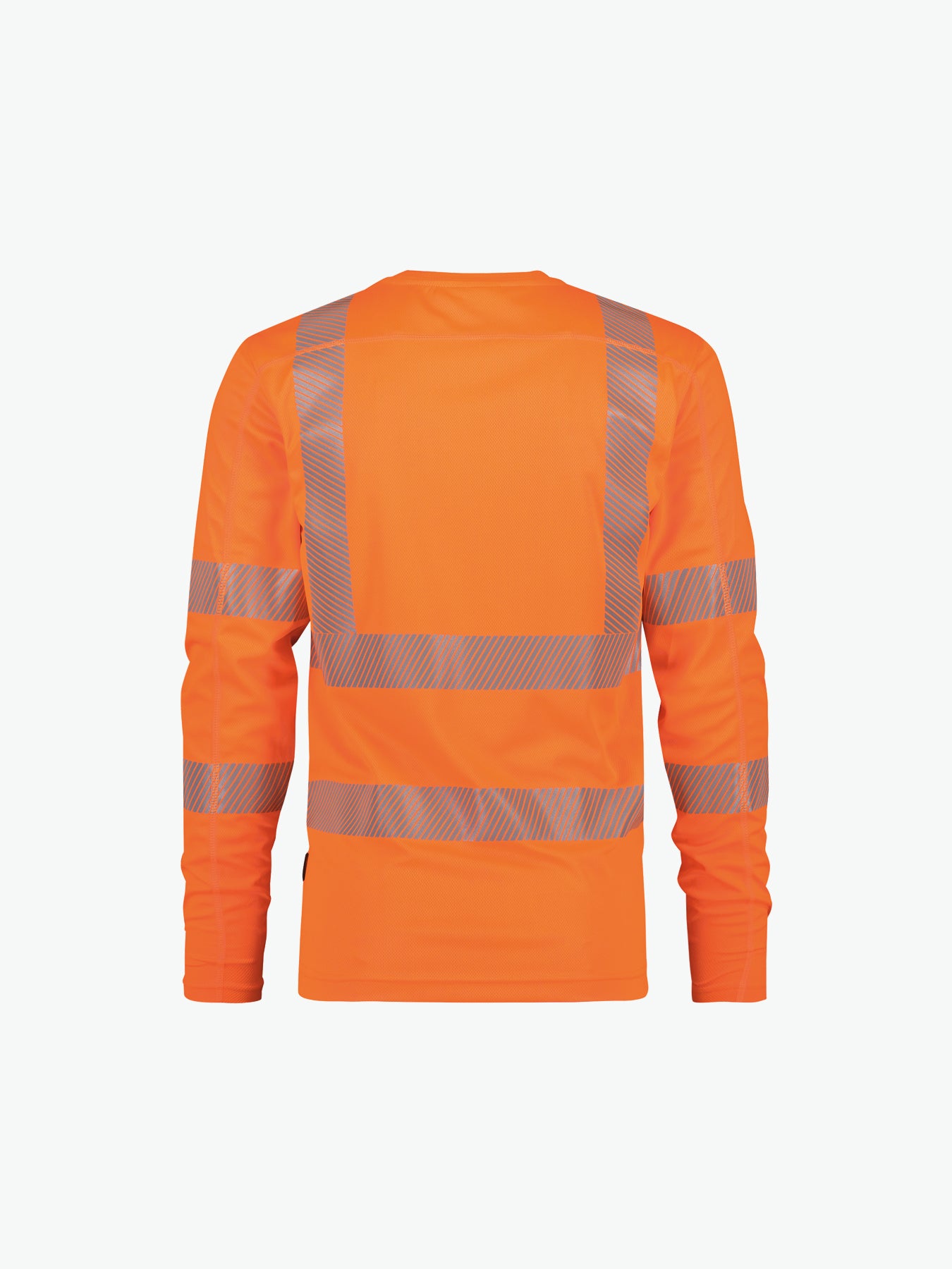Dassy Carterville Hogezichtbaarheids-uv-T-shirt met lange mouwen - Fluo-Oranje Werkshirt HiVis Dassy