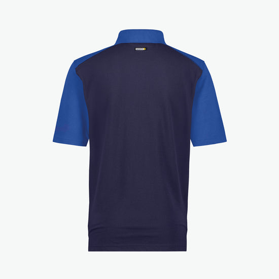 Dassy Cesar Tweekleurige polo - Marineblauw/Korenblauw Werkpolo Dassy