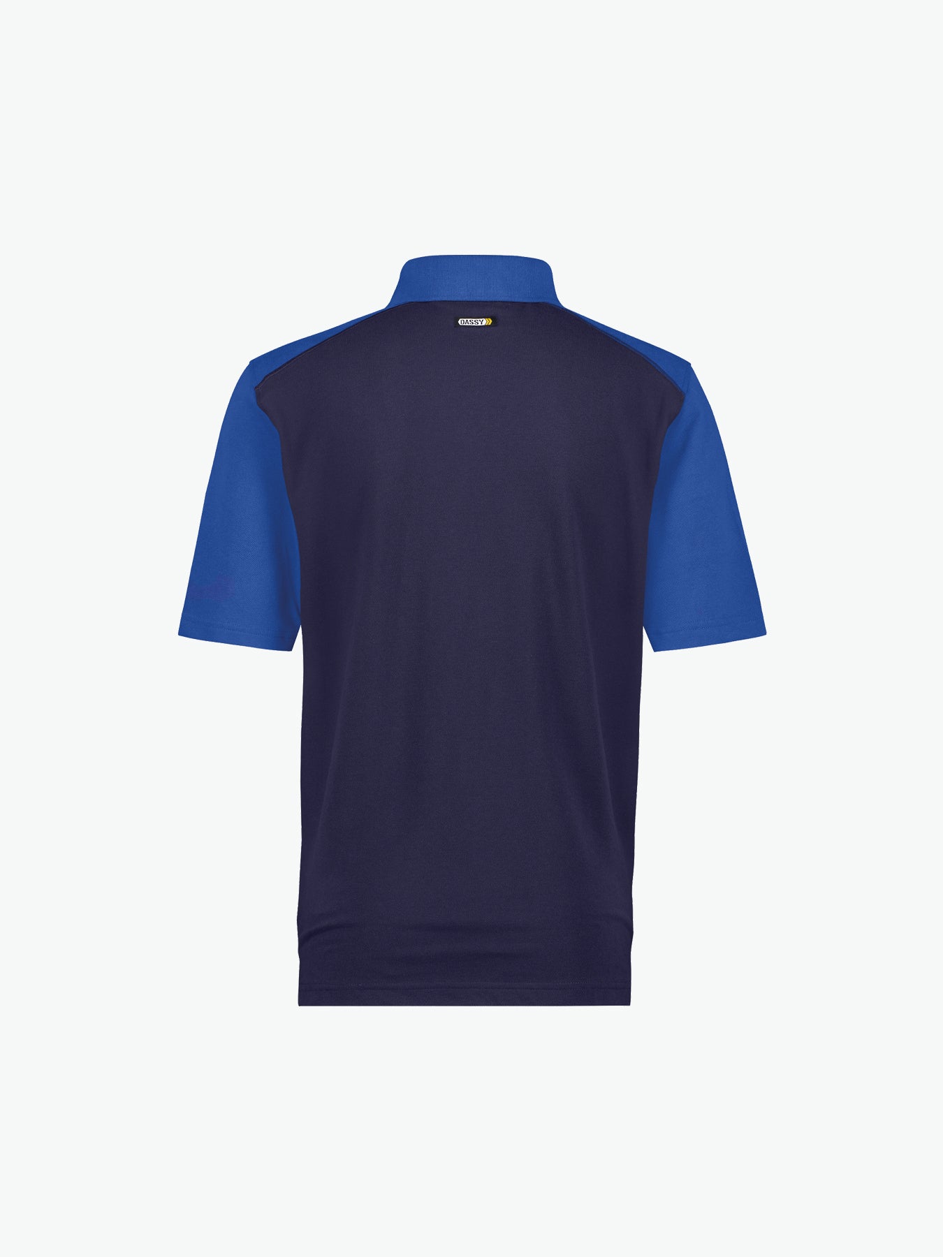 Dassy Cesar Tweekleurige polo - Marineblauw/Korenblauw Werkpolo Dassy