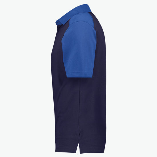 Dassy Cesar Tweekleurige polo - Marineblauw/Korenblauw Werkpolo Dassy