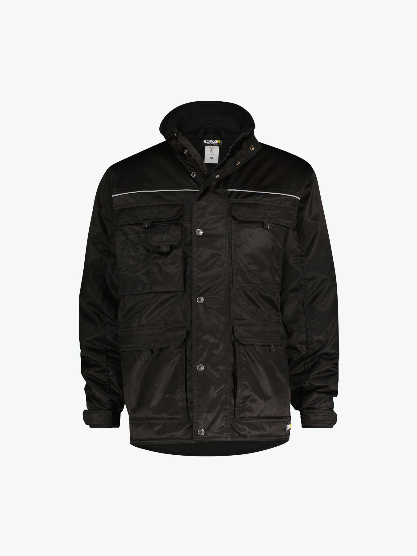 Dassy Chatel Beaver winterjas - Zwart Werkjas Dassy