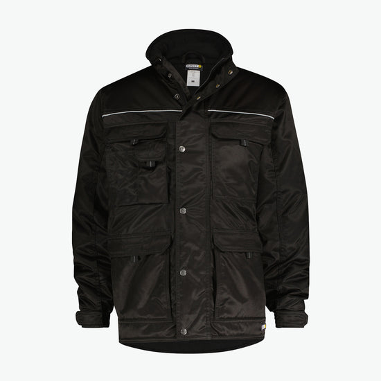 Dassy Chatel Beaver winterjas - Zwart Werkjas Dassy