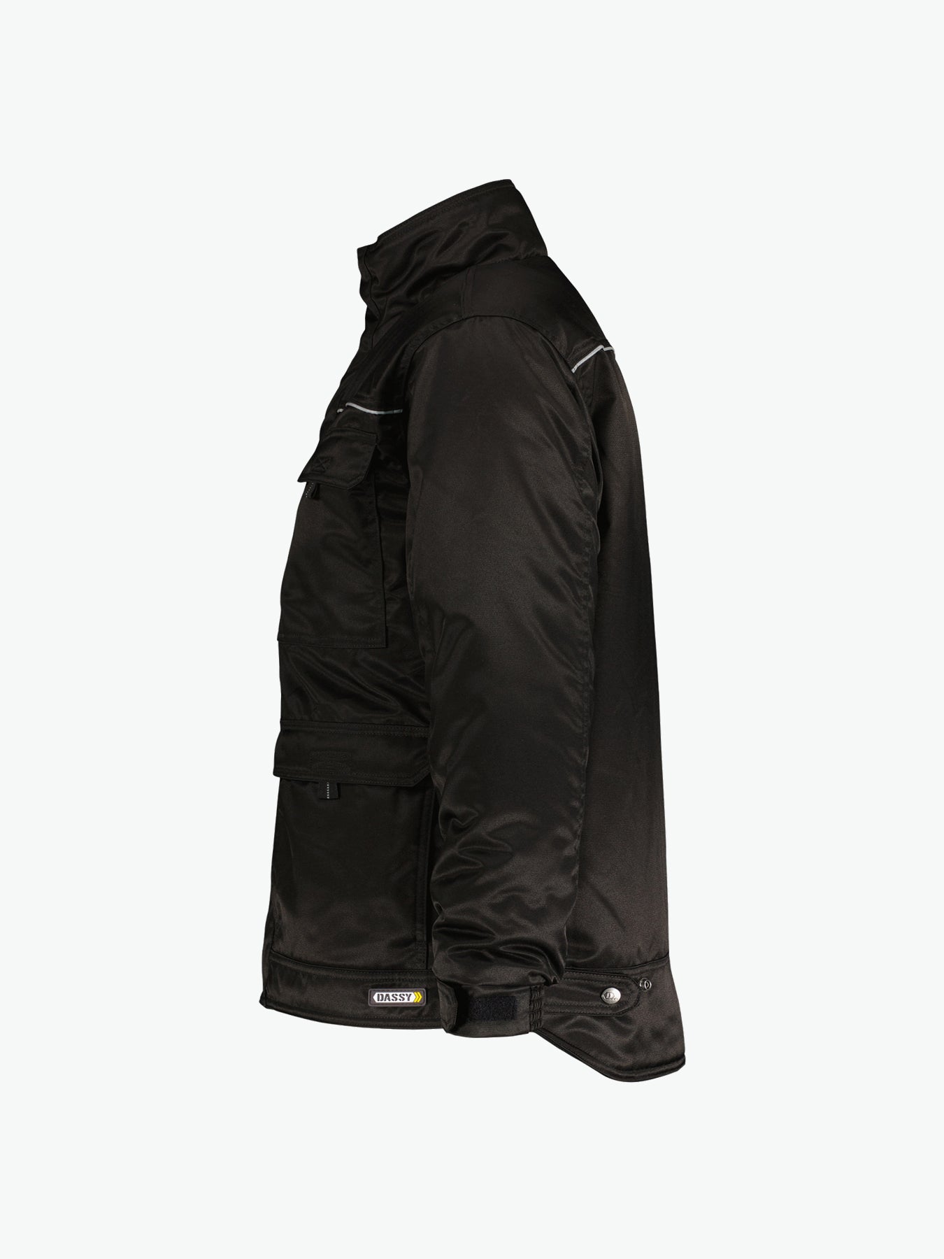 Dassy Chatel Beaver winterjas - Zwart Werkjas Dassy