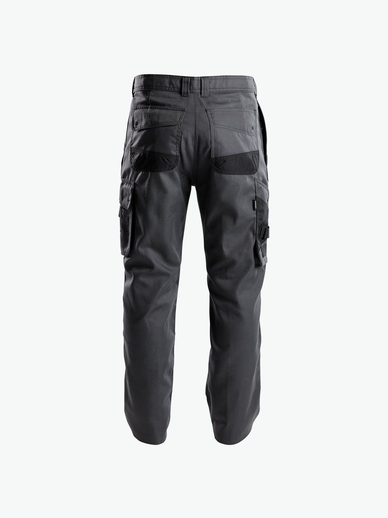 Dassy Connor Canvas werkbroek met kniezakken - Antracietgrijs/Zwart Werkbroek Dassy
