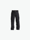 Dassy Connor Canvas werkbroek met kniezakken - Zwart/Antracietgrijs Werkbroek Dassy