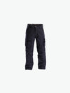 Dassy Connor Canvas werkbroek met kniezakken - Nachtblauw/Zwart Werkbroek Dassy