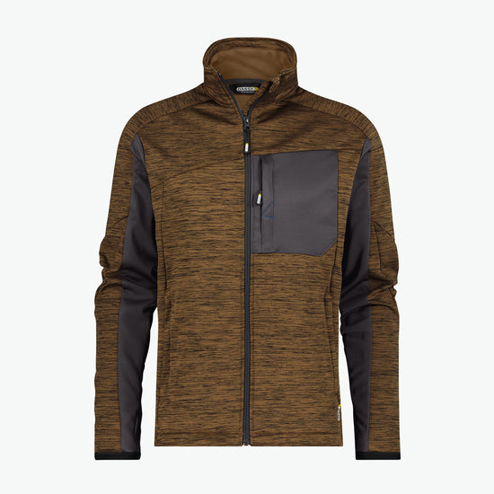 Dassy Convex Midlayer vest - Leembruin/Antracietgrijs Werkvest Dassy