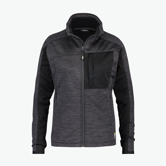 Dassy Convex Women Midlayer vest voor dames - Antracietgrijs/Zwart Werkvest Dames Dassy