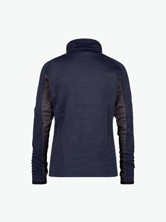 Dassy Convex Women Midlayer vest voor dames - Nachtblauw/Antracietgrijs Werkvest Dames Dassy