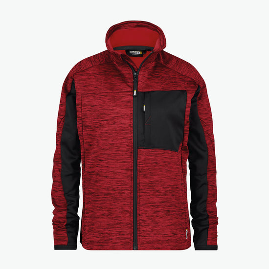Dassy Convex Women Midlayer vest voor dames - Rood/Zwart Werkvest Dames Dassy