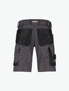 Dassy Cosmic Werkshort - Antracietgrijs/Zwart Werkbroek Dassy