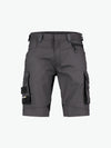 Dassy Cosmic Werkshort - Antracietgrijs/Zwart Werkbroek Dassy