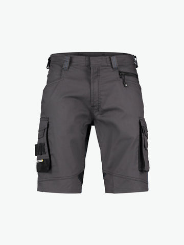 Dassy Cosmic Werkshort - Antracietgrijs/Zwart Werkbroek Dassy