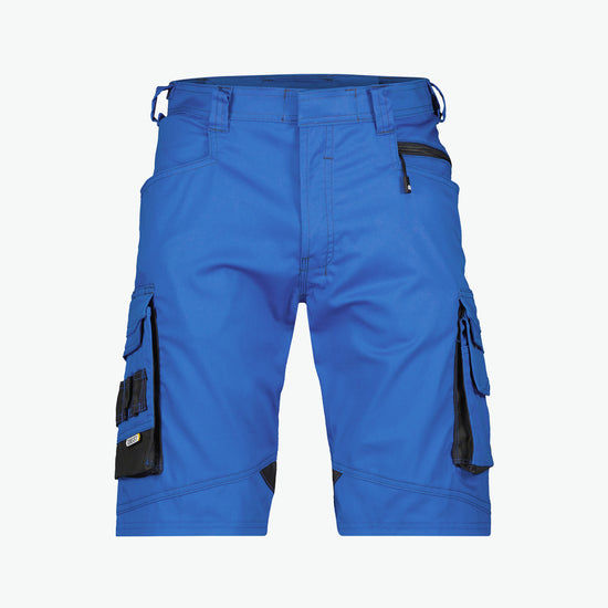 Dassy Cosmic Werkshort - Azuurblauw/Antracietgrijs Werkbroek Dassy