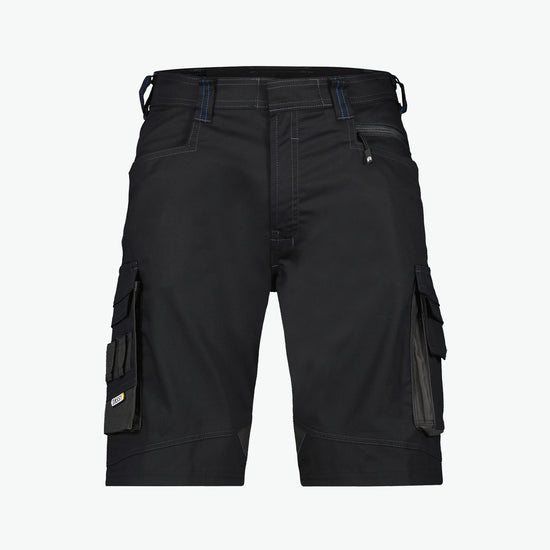 Dassy Cosmic Werkshort - Zwart/Antracietgrijs Werkbroek Dassy
