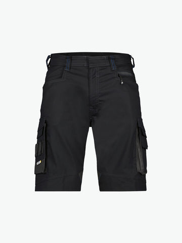 Dassy Cosmic Werkshort - Zwart/Antracietgrijs Werkbroek Dassy