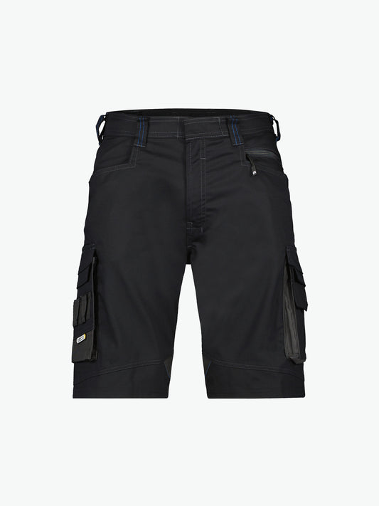 Dassy Cosmic Werkshort - Zwart/Antracietgrijs Werkbroek Dassy