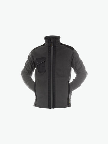 Dassy Croft Drielaagse fleecejas - Antracietgrijs/Zwart Werkjas Dassy