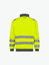 Dassy Denver Hogezichtbaarheidssweater - Fluogeel/Cementgrijs Werksweater HiVis Dassy