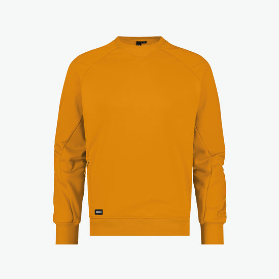Dassy Dolomiti Sweater - Zonnebloemgeel Werksweater Dassy