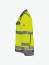 Dassy Dusseldorf Hogezichtbaarheidsvest - Fluogeel/Cementgrijs Werkvest HiVis Dassy