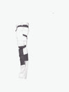 Dassy Dynax Painters Schildersbroek met stretch en kniezakken - Wit/Antracietgrijs Werkbroek Dassy