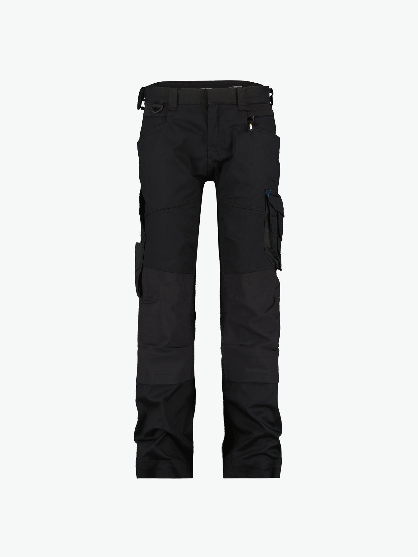 Dassy Dynax Women Werkbroek met stretch en kniezakken voor dames - Zwart Werkbroek Dames Dassy