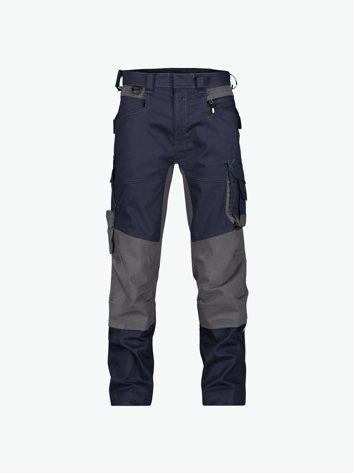 Dassy Dynax Women Werkbroek met stretch en kniezakken voor dames - Nachtblauw/Antracietgrijs Werkbroek Dames Dassy