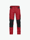 Dassy Dynax Women Werkbroek met stretch en kniezakken voor dames - Rood/Zwart Werkbroek Dames Dassy