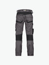 Dassy Dynax Werkbroek met stretch en kniezakken - Antracietgrijs/Zwart Werkbroek Dassy