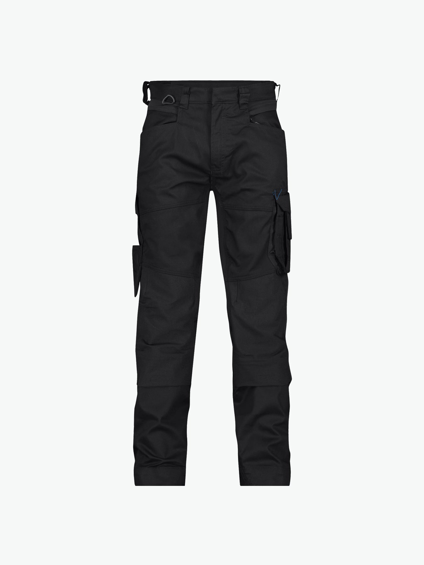 Dassy Dynax Werkbroek met stretch en kniezakken - Zwart Werkbroek Dassy